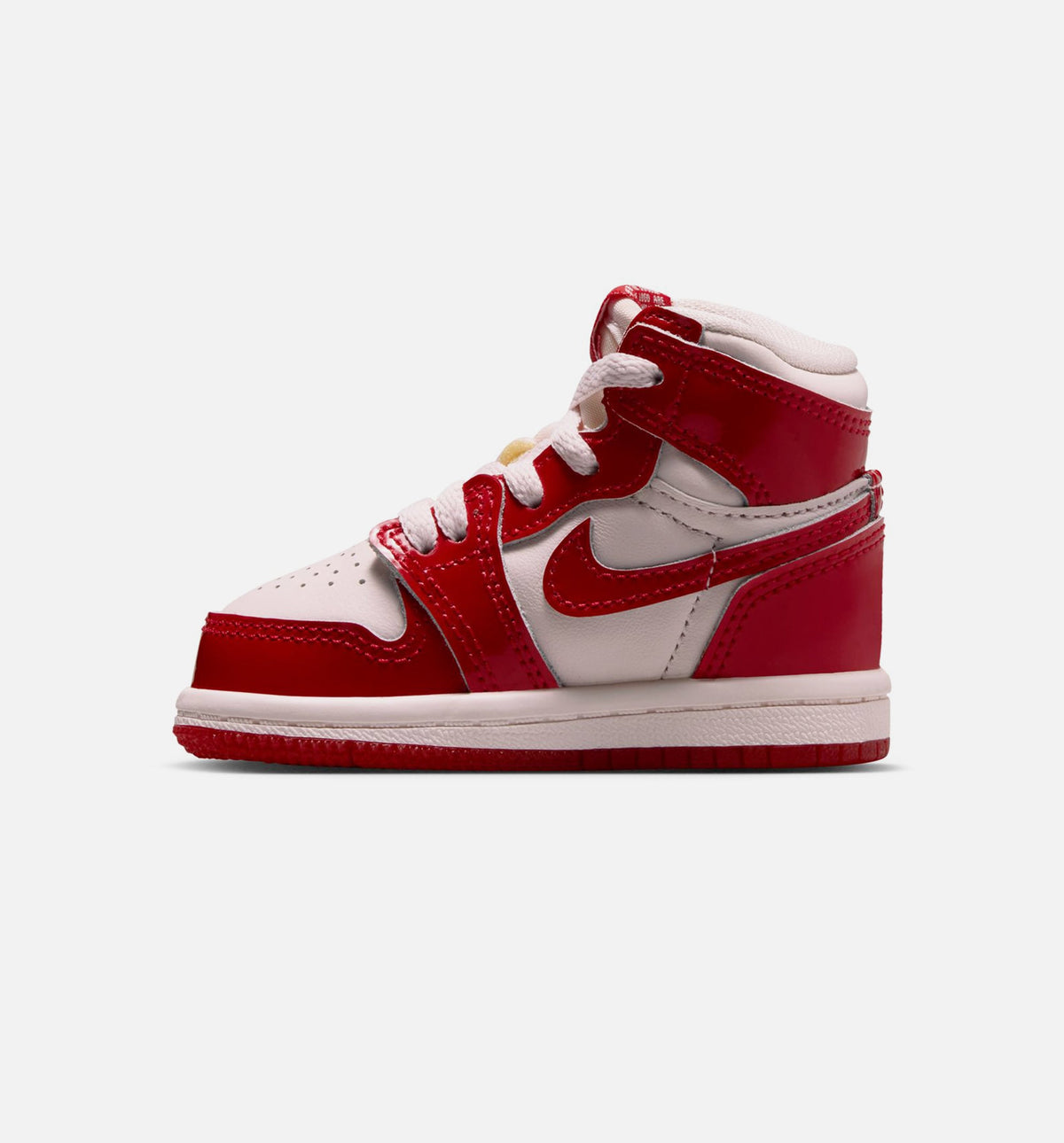 Air Jordan 1 Retro High OG Nails & Grails Infant/Toddler Shoe - University Red/Metallic Silver
