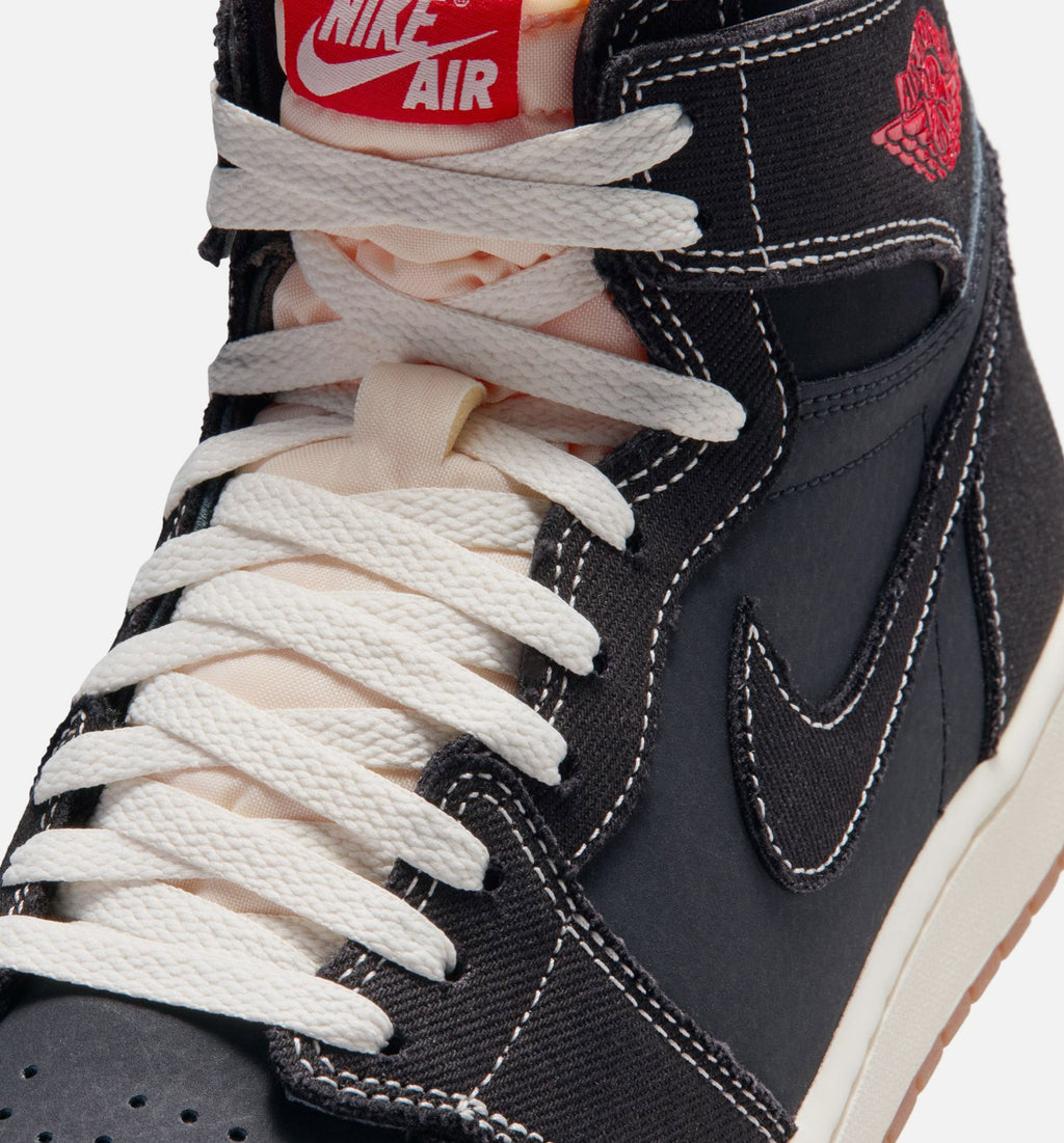 Air Jordan 1 Retro High OG Flight Club Men's Shoe - Black/University Red/Sail/Gum Medium Brown