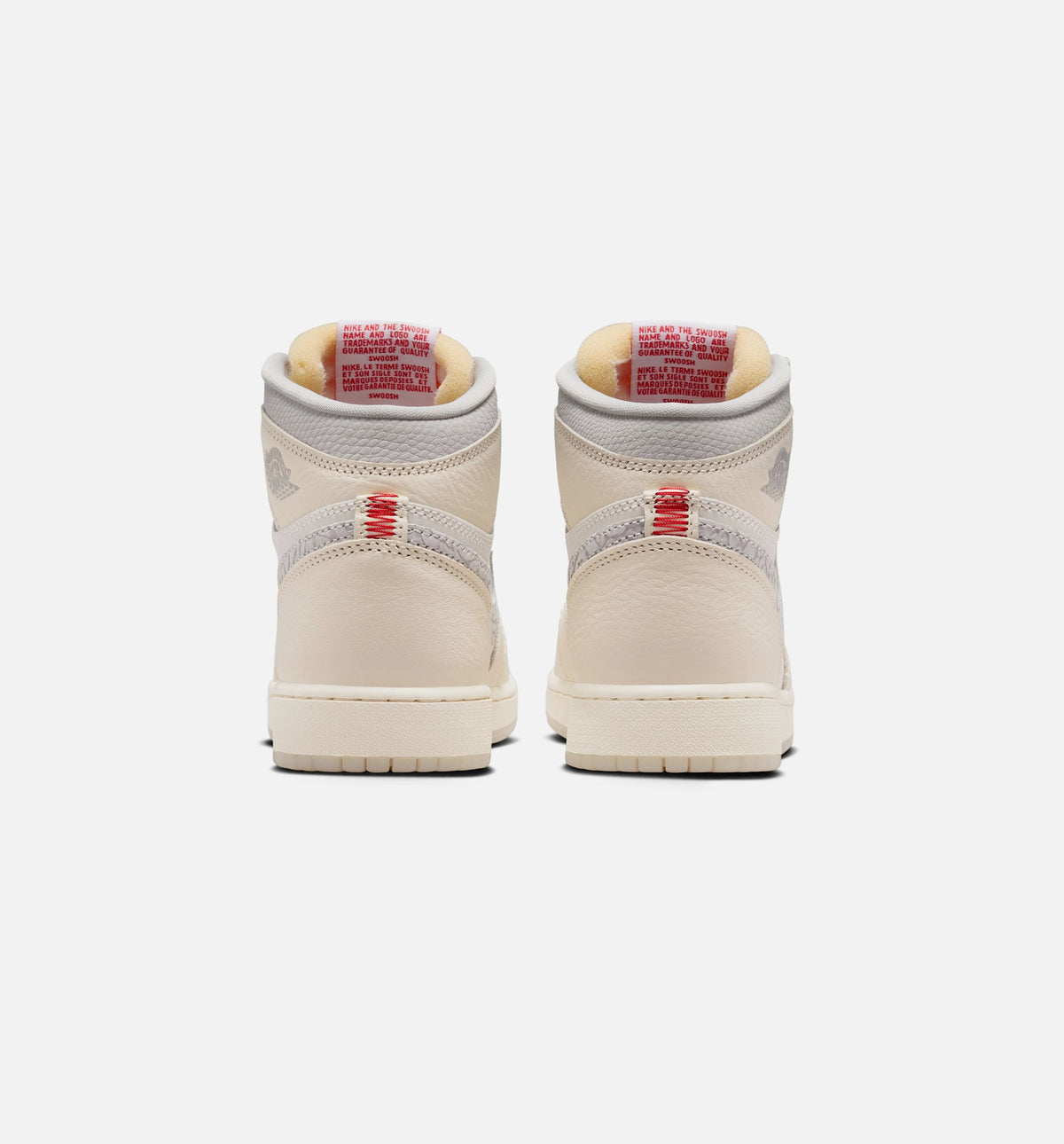 Air Jordan 1 Retro High OG Grade School Shoe - Sail/University Red/Pale Ivory/Coconut Milk/Phantom