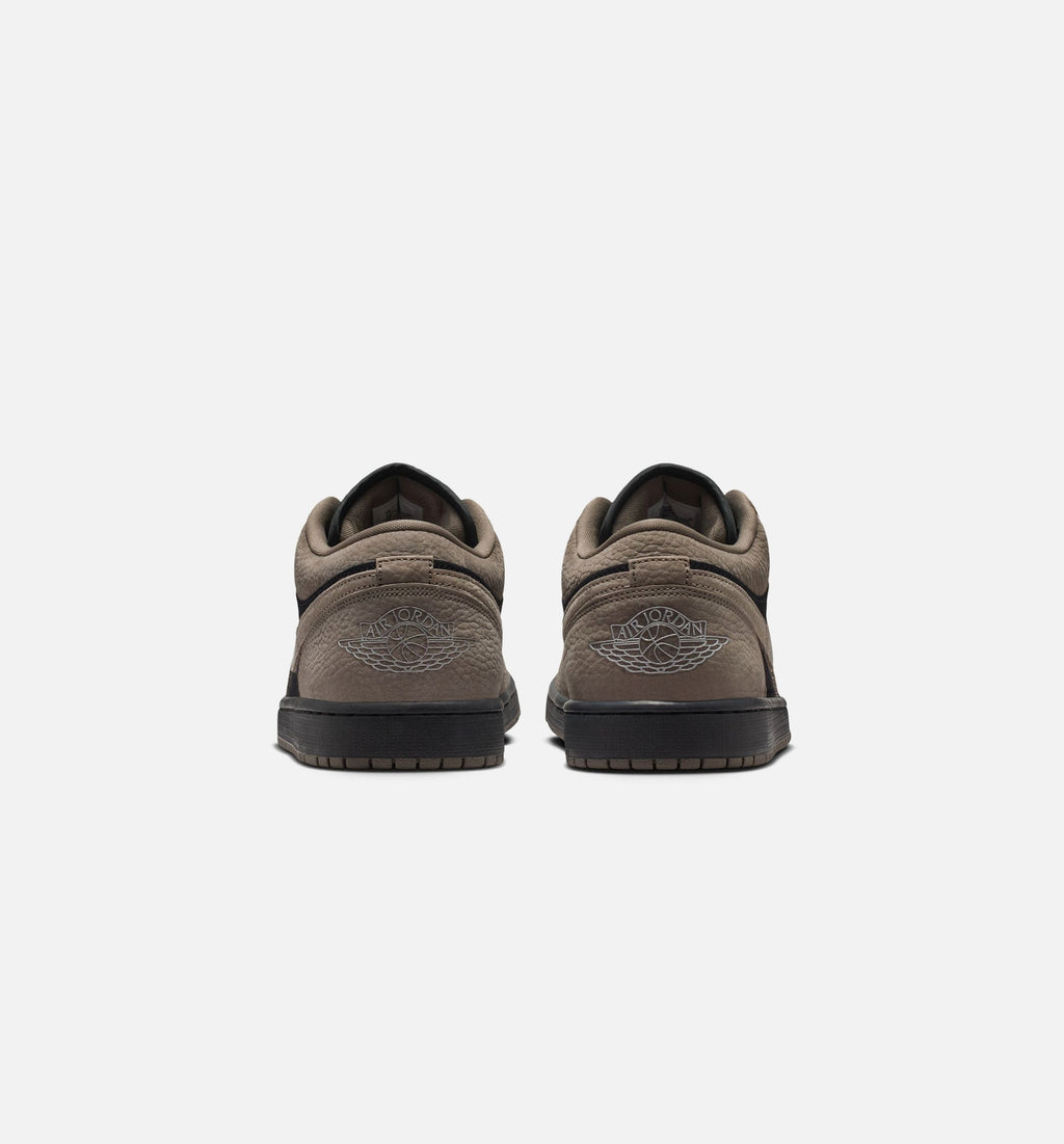 Air Jordan 1 Low SE Men's Shoe - Black/Olive Grey/Light Wild Mango