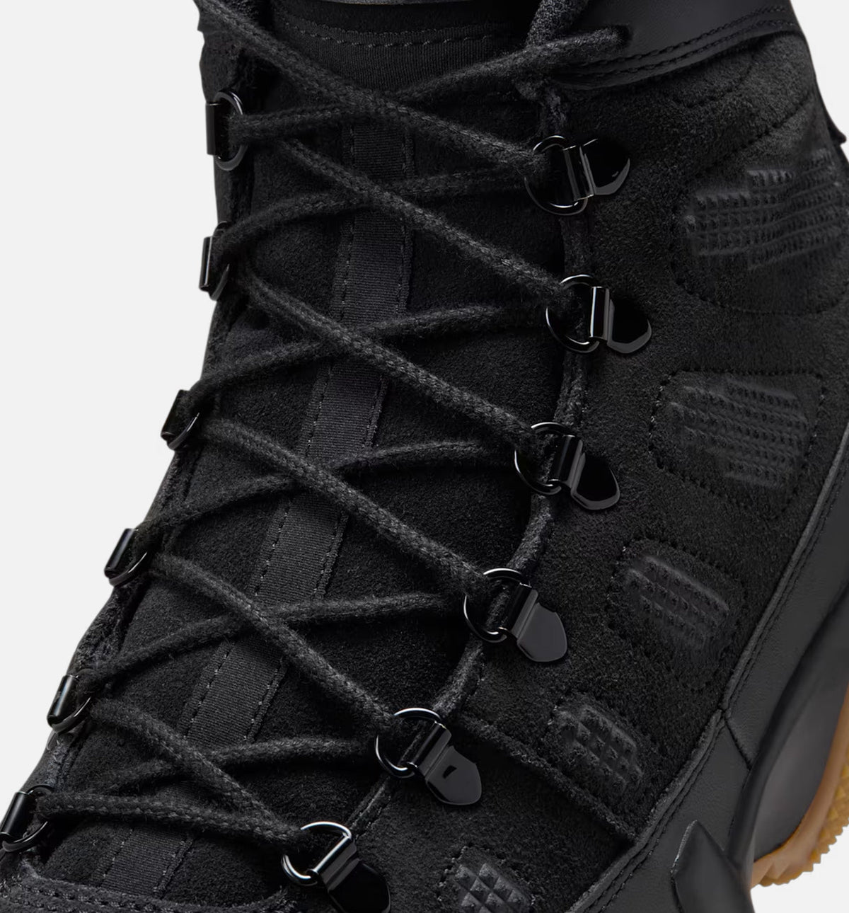 Air Jordan 9 Retro Men's Lifestyle Boot - Black/Black Gum/Light Brown