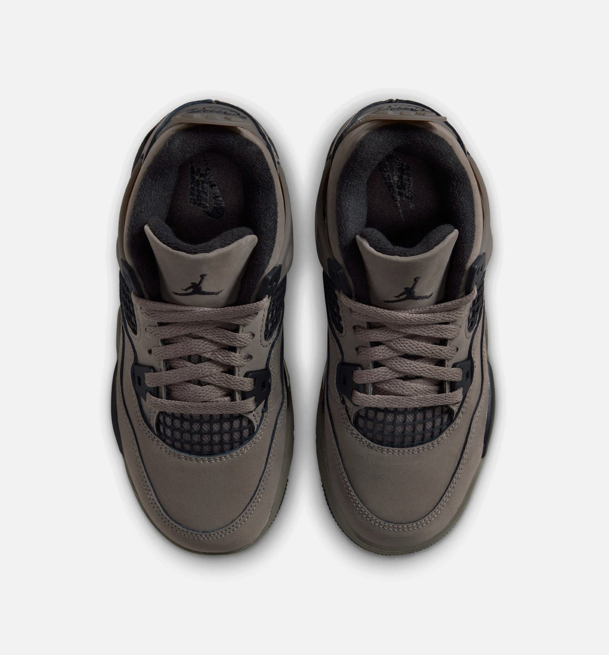 Air Jordan 4 Retro Cave Stone and Black Preschool Lifestyle Shoe - Cave Stone/Black/Moon Particle