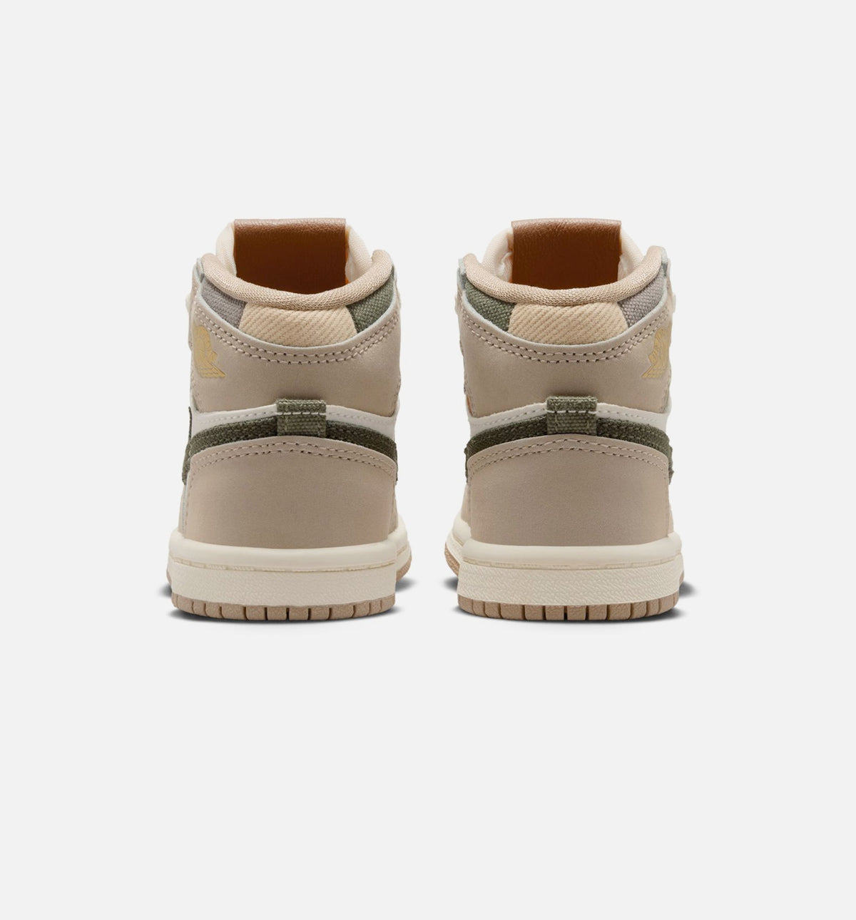 Air Jordan 1 Retro High OG Infant/Toddler Shoe - Khaki/Sail/Coconut Milk/Cargo Khaki