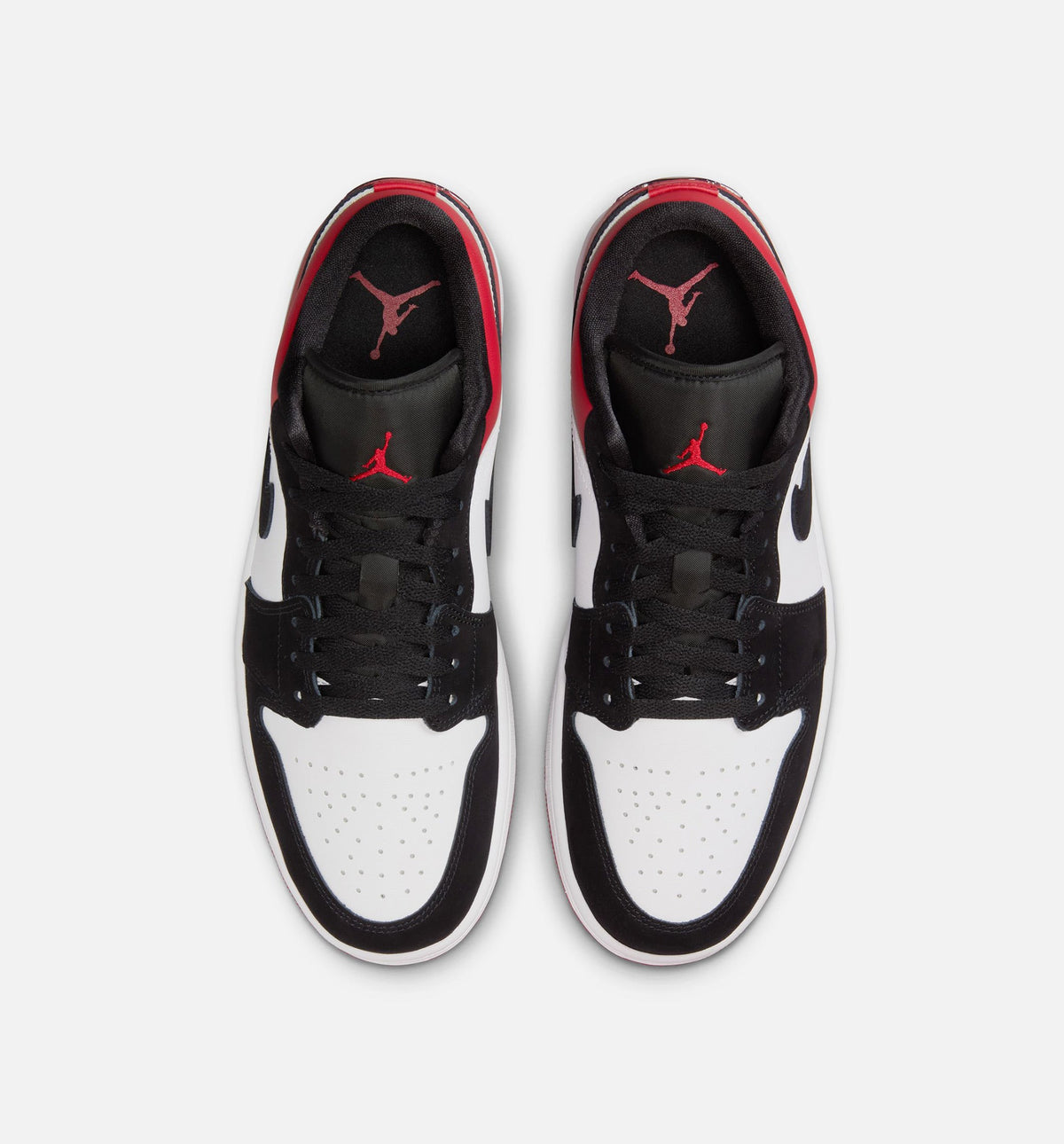 Air Jordan 1 Low SE Men's Shoe - White/Varsity Red/Black