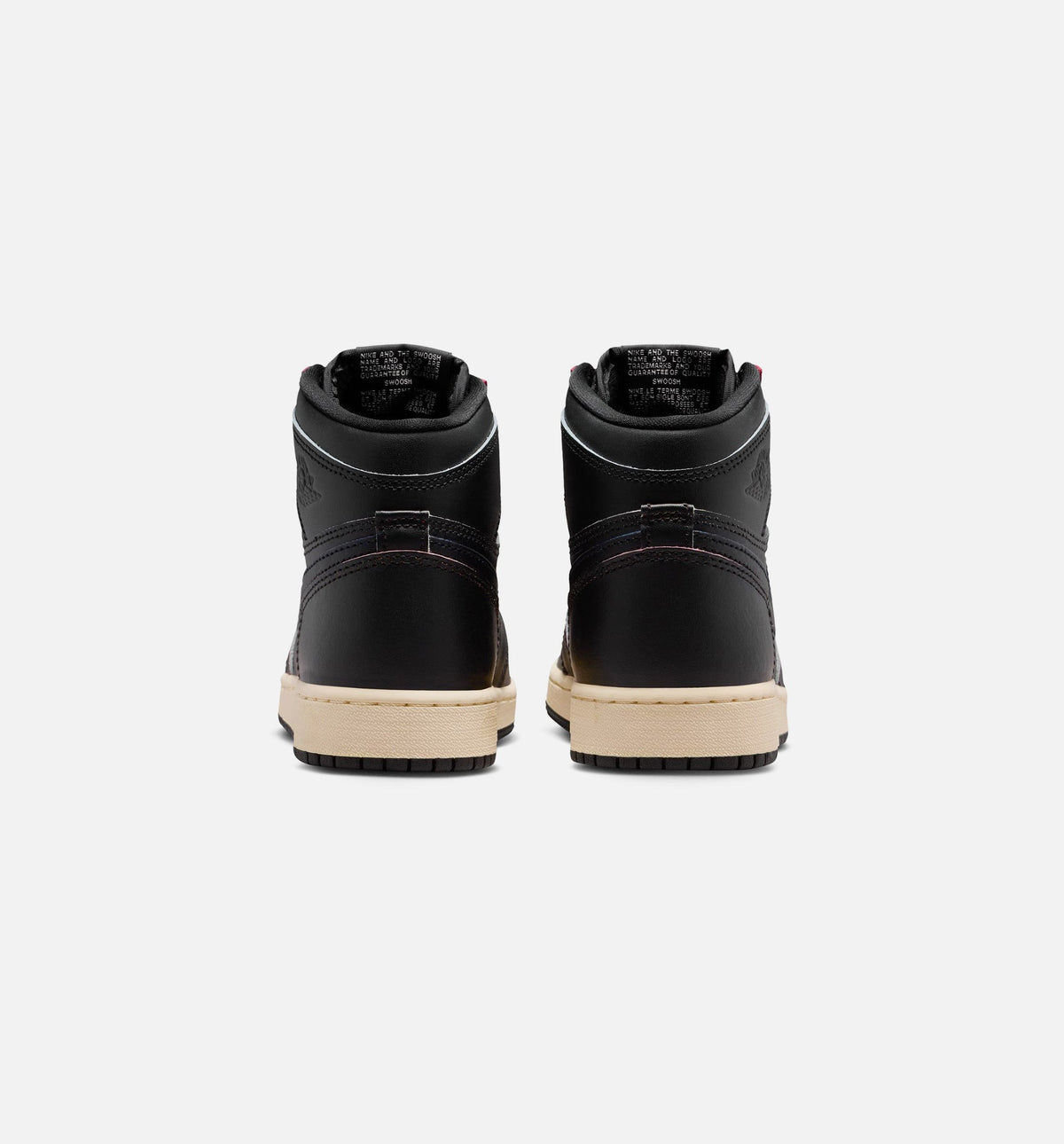 Air Jordan 1 Retro High OG Grade School Shoe - Black/Muslin
