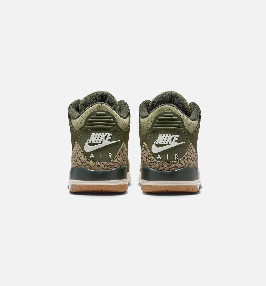 Air Jordan 3 Retro Medium Olive Grade School Shoe - Medium Olive/Sequoia/Neutral Olive/Sail
