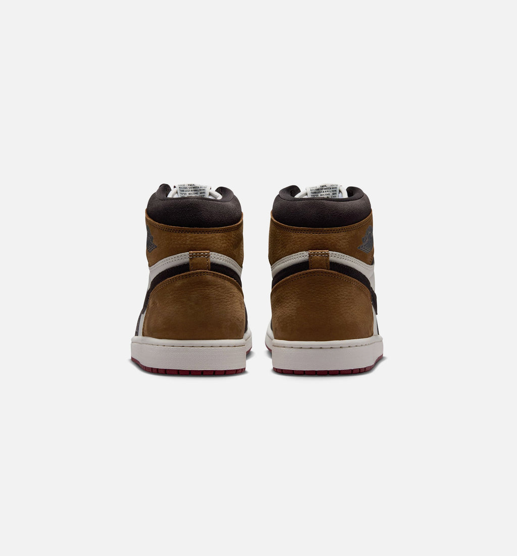 Air Jordan 1 Retro High OG Love Letter Men's Shoe - Shadow Brown/Team Red/Light British Tan