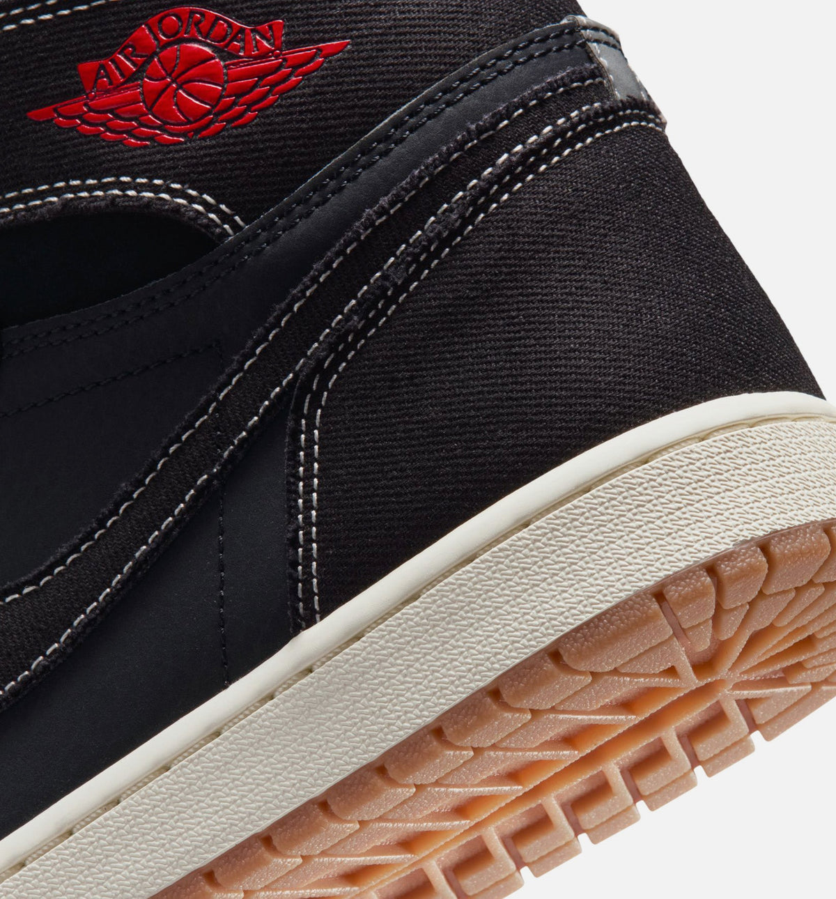 Air Jordan 1 Retro High OG Flight Club Men's Shoe - Black/University Red/Sail/Gum Medium Brown