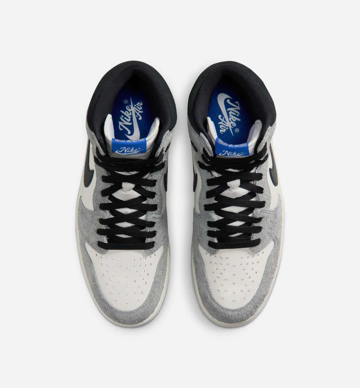 Air Jordan 1 Retro High OG Men's Shoe - Cool Grey/Black/Sail/Game Royal/White