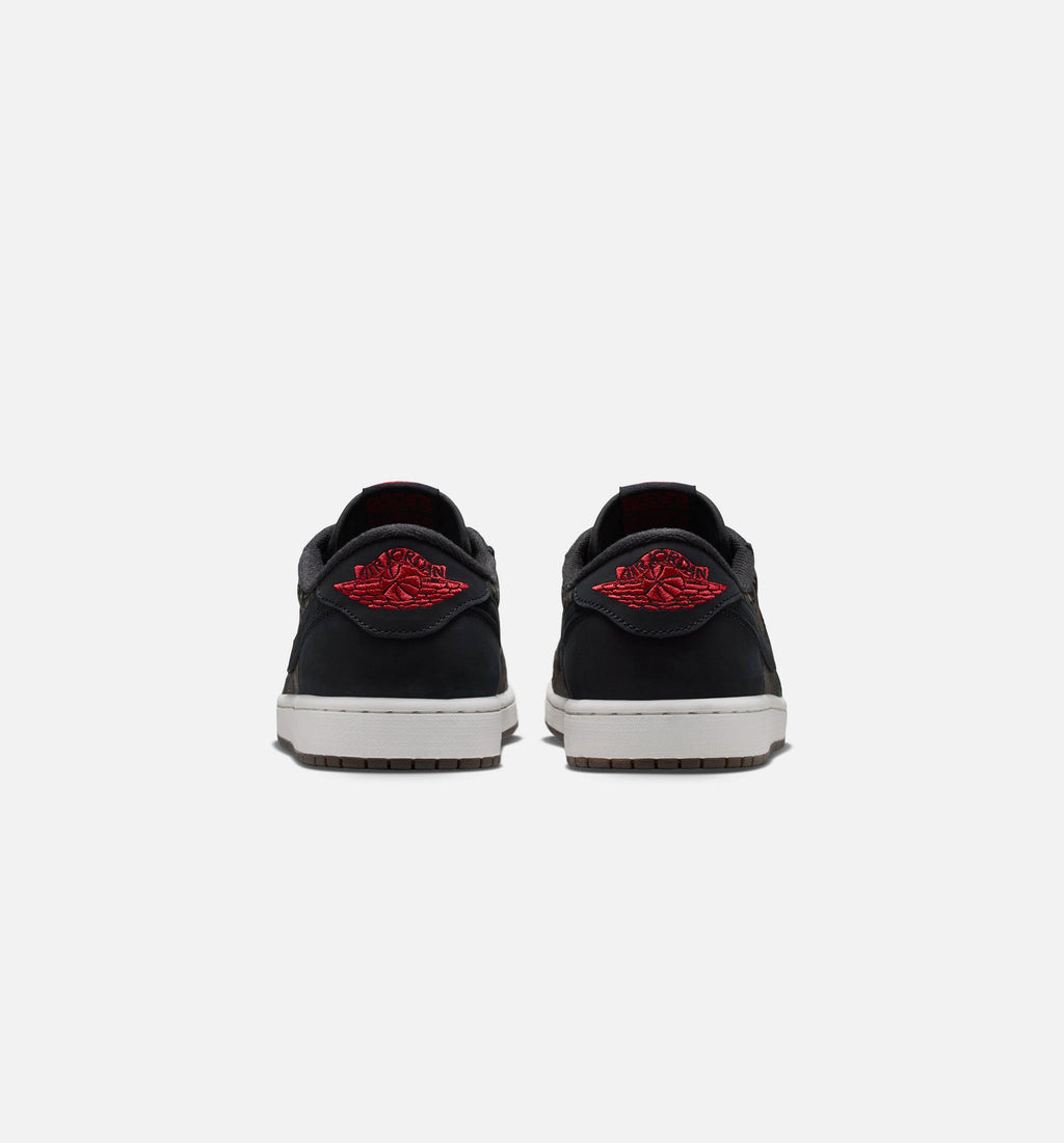 Air Jordan 1 Retro Low OG Laser Men's Shoe - Black/Varsity Red/Summit White