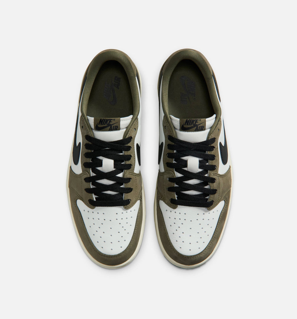 Air Jordan 1 Low OG Men's Shoe - Medium Olive/Black/Summit White/Sail