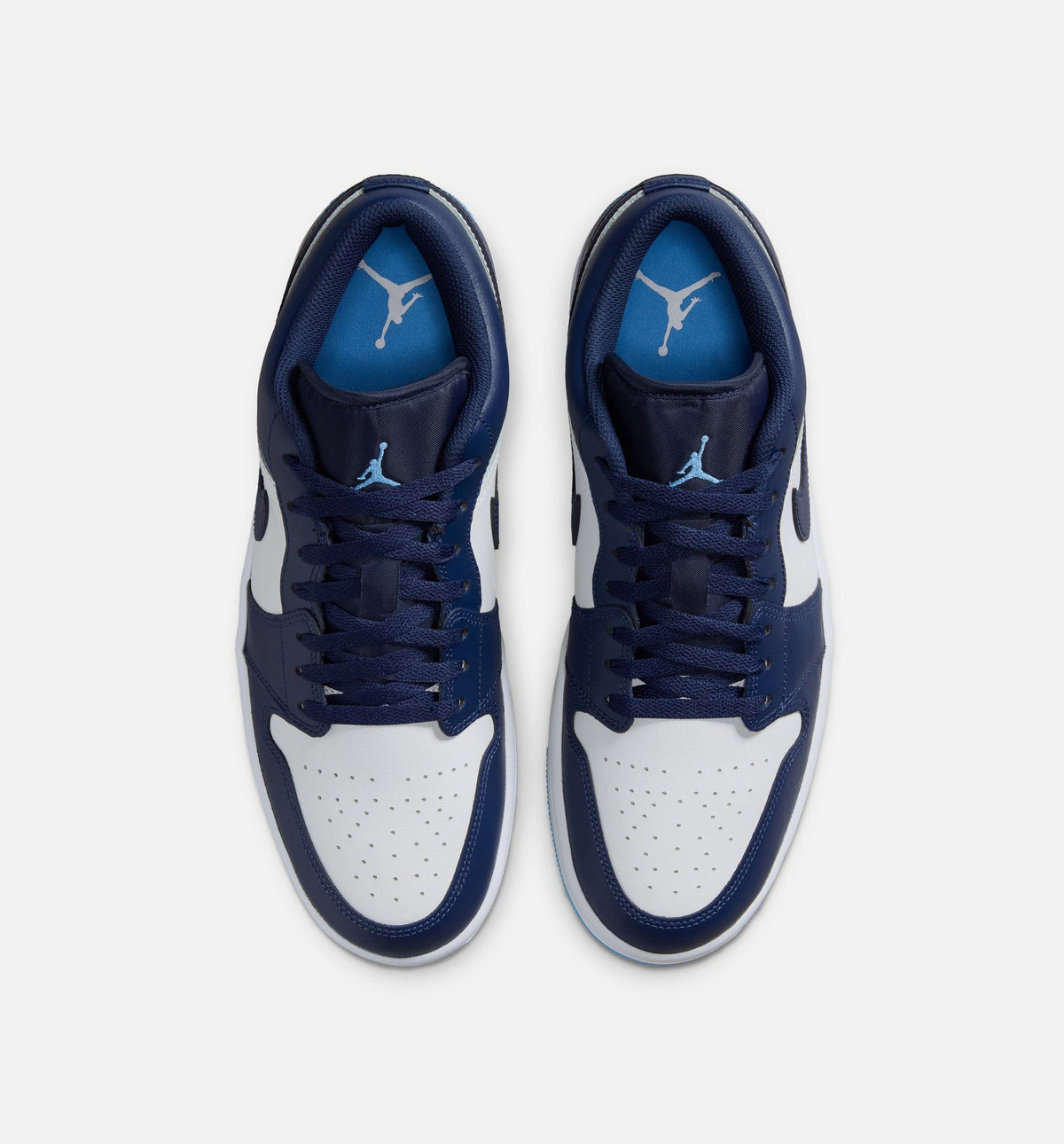 Air Jordan 1 Low Men's Shoe - Midnight Navy/University Blue/White