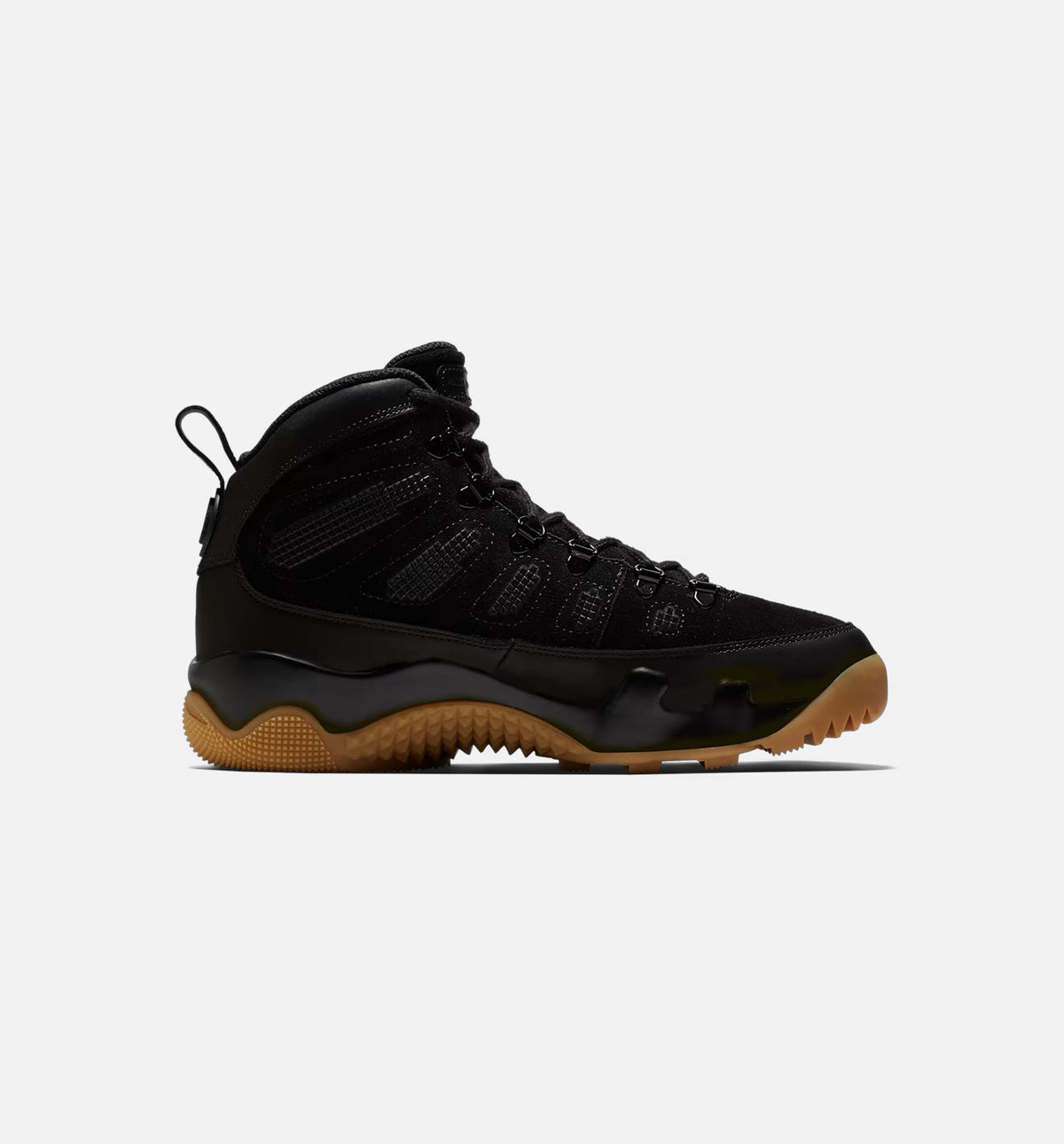 Air Jordan 9 Retro Men's Lifestyle Boot - Black/Black Gum/Light Brown