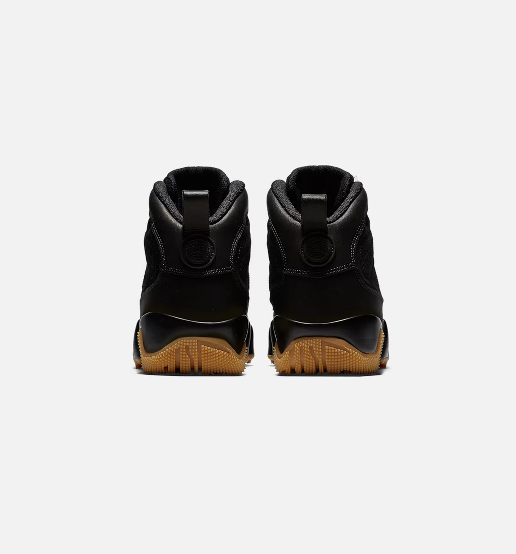 Air Jordan 9 Retro Men's Lifestyle Boot - Black/Black Gum/Light Brown