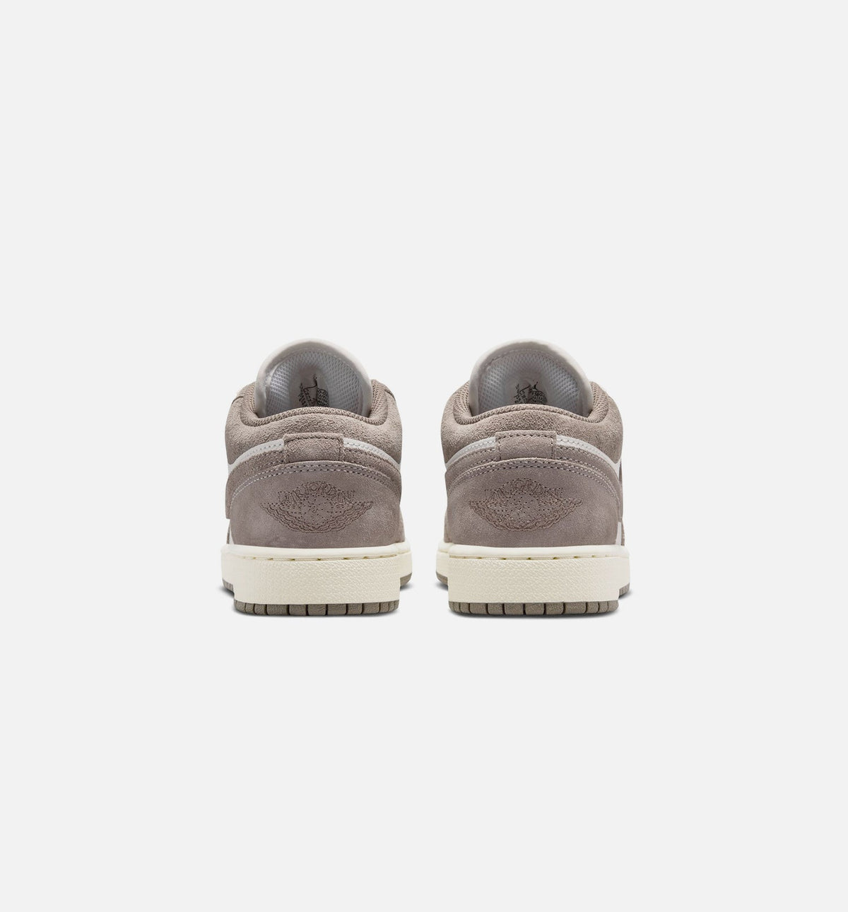 Air Jordan 1 Low Grade School Shoe - Olive Grey/Enigma Stone/Summit White