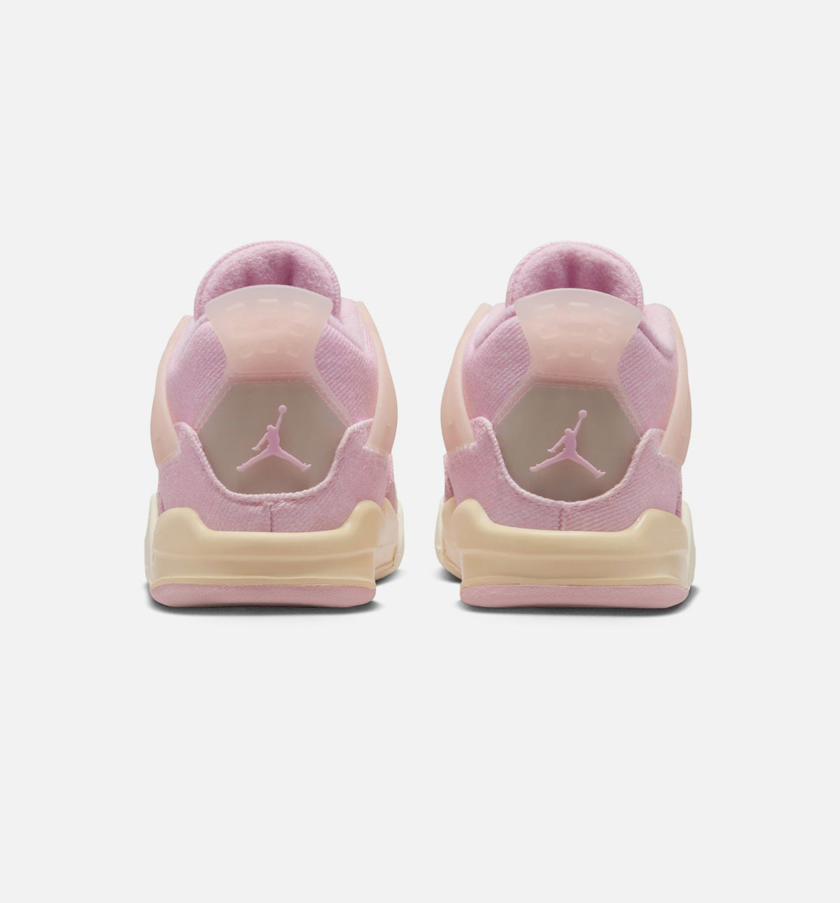 Air Jordan 4 Retro Pink Pearl and Iced Carmine Infant/Toddler Lifestyle Shoe - Iced Carmine/Iced Carmine/Coconut Milk/Anthracite/Muslin/Pinksicle