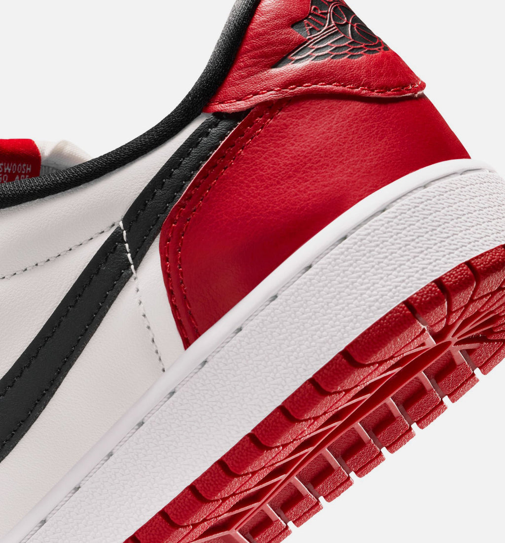 Air Jordan 1 Retro Low OG Chicago Grade School Shoe - Varsity Red/Black/Summit White