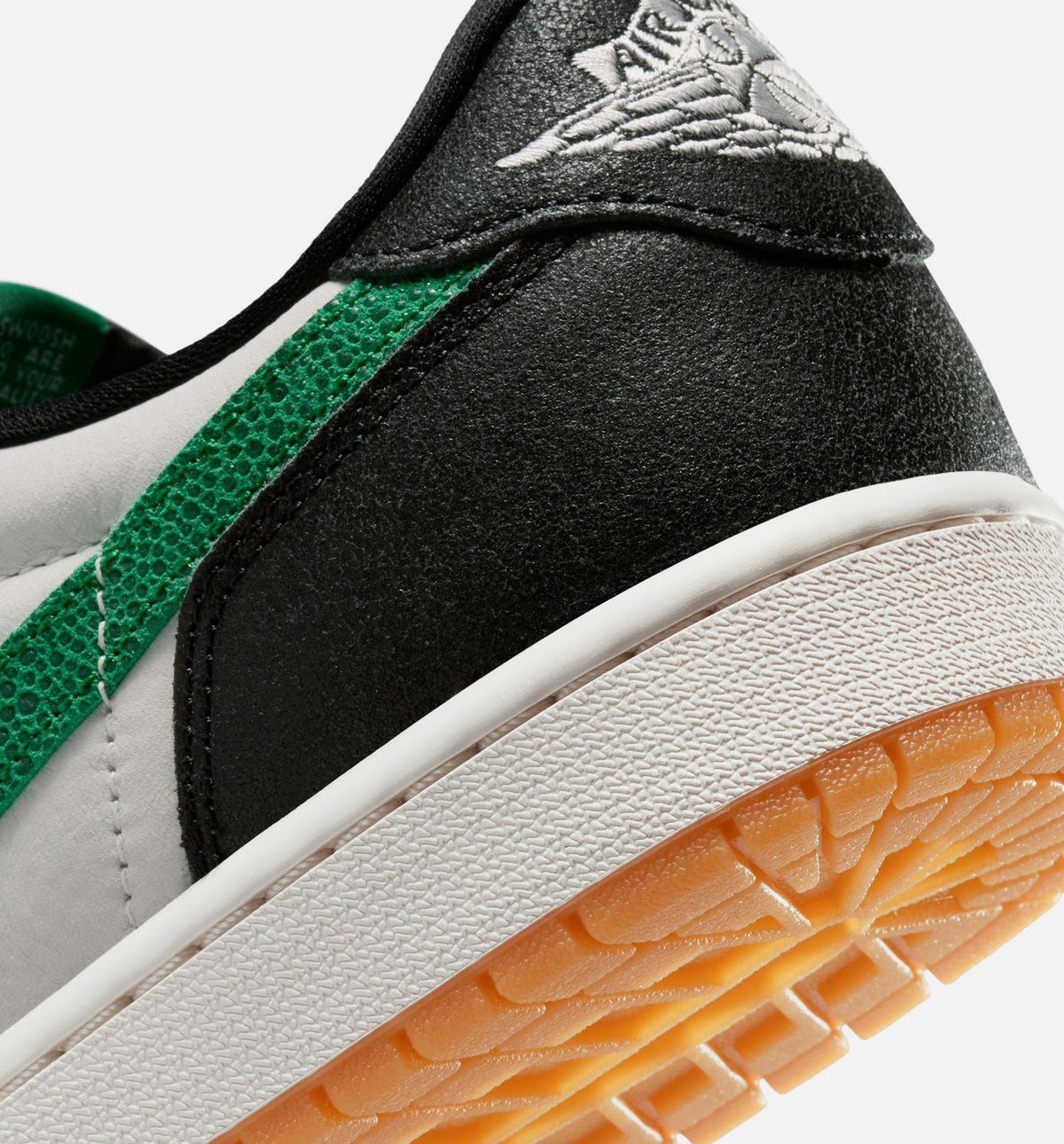 Air Jordan 1 Retro Low OG Men's Shoe - Phantom/Pine Green/Black