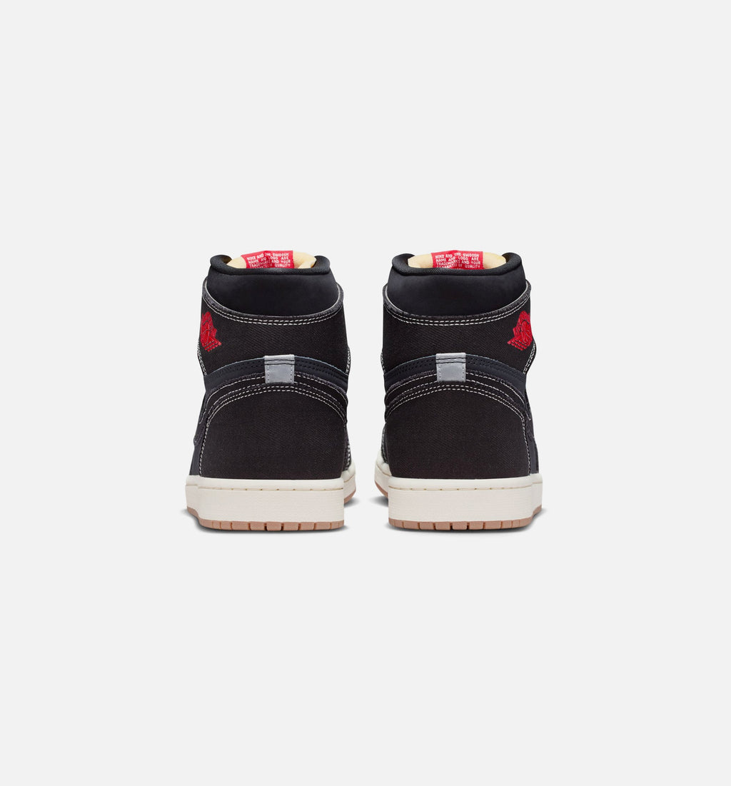 Air Jordan 1 Retro High OG Flight Club Men's Shoe - Black/University Red/Sail/Gum Medium Brown