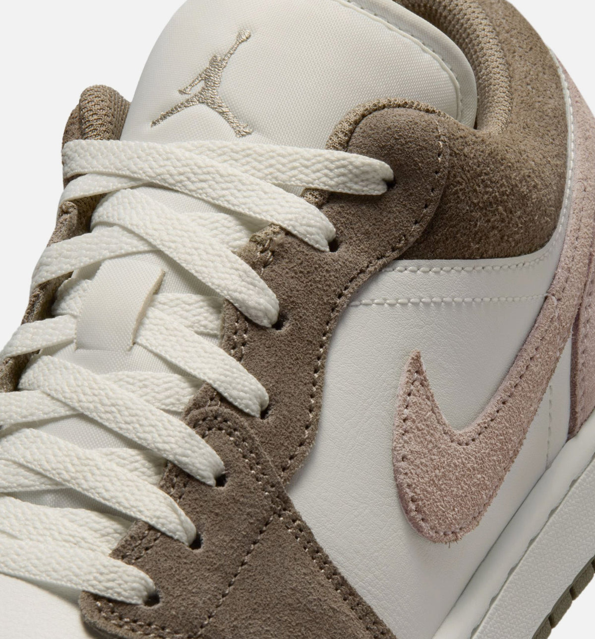 Air Jordan 1 Low Men's Shoe - Olive Grey/Enigma Stone/Summit White