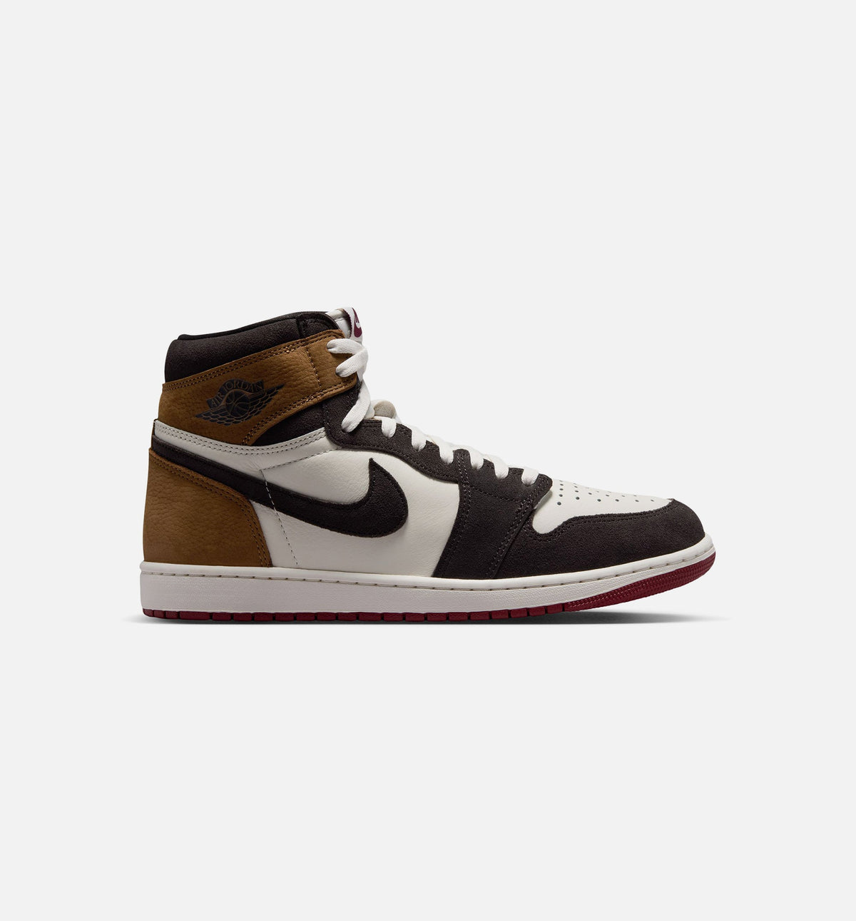 Air Jordan 1 Retro High OG Love Letter Men's Shoe - Shadow Brown/Team Red/Light British Tan