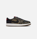 Air Jordan 1 Retro Low OG Laser Grade School Shoe - Black/Varsity Red/Summit White