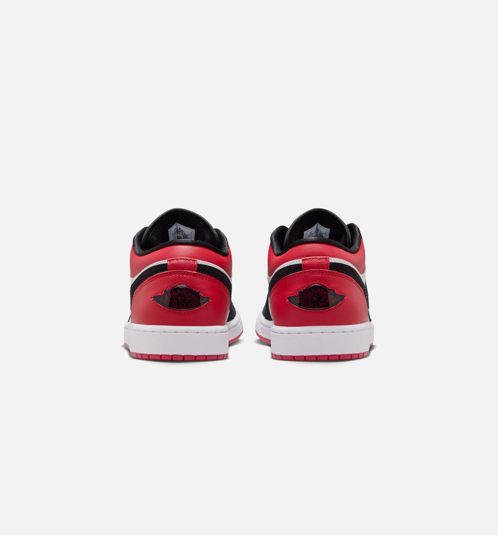 Air Jordan 1 Low SE Men's Shoe - White/Varsity Red/Black
