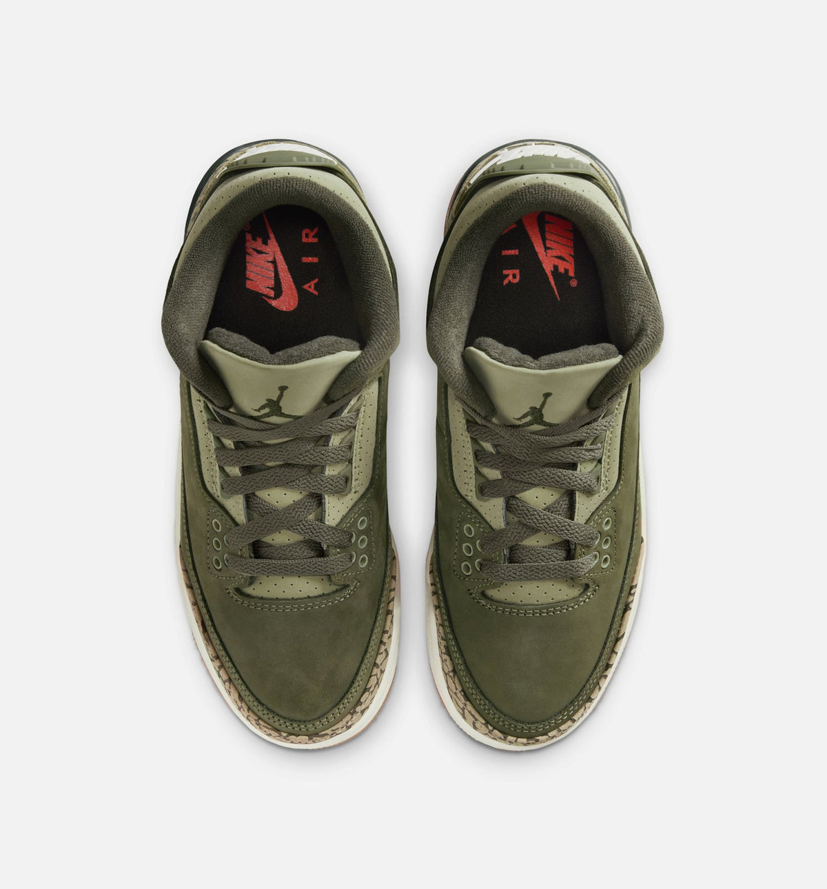 Air Jordan 3 Retro Medium Olive Grade School Shoe - Medium Olive/Sequoia/Neutral Olive/Sail