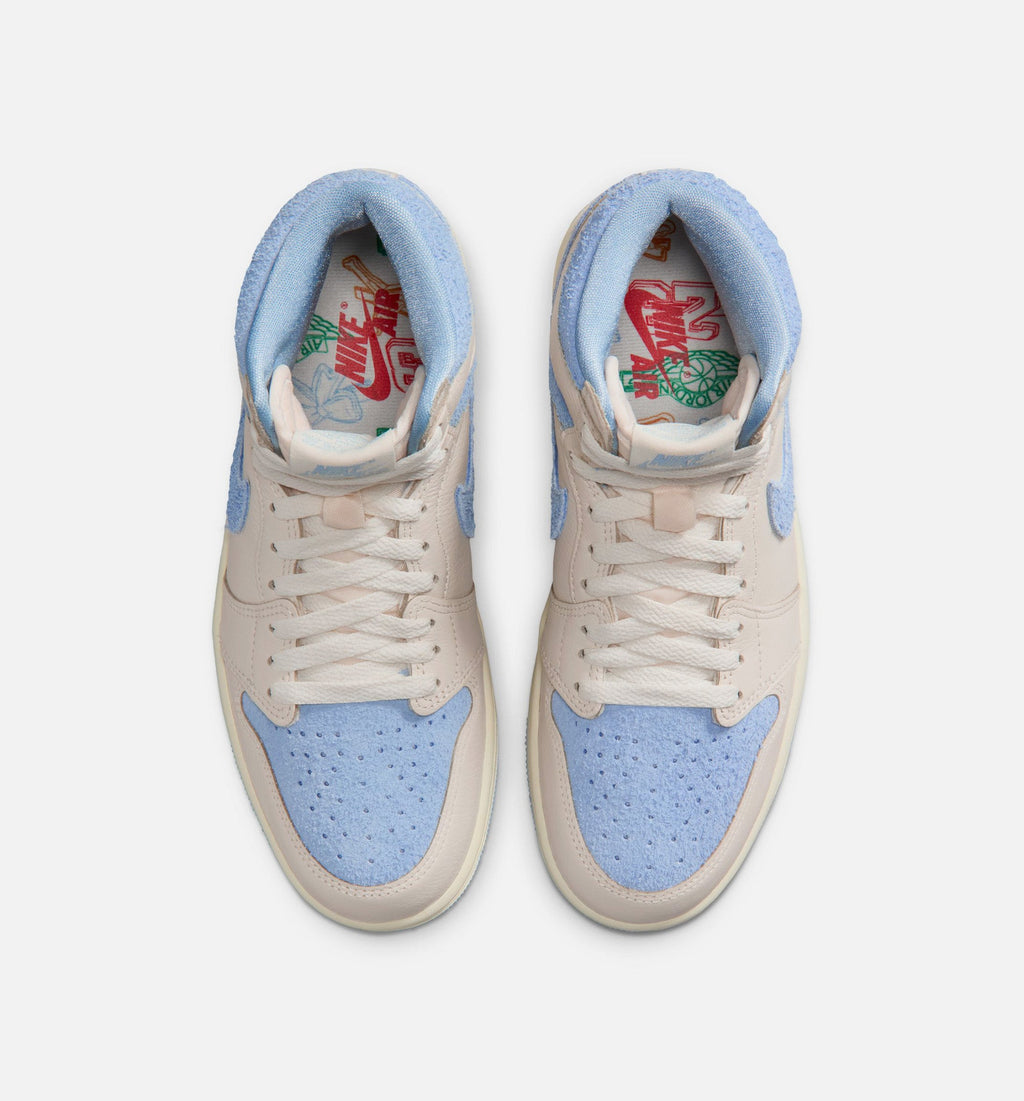 Air Jordan 1 Retro High OG Women's Shoe - Pale Ivory/Psychic Blue/Coconut Milk