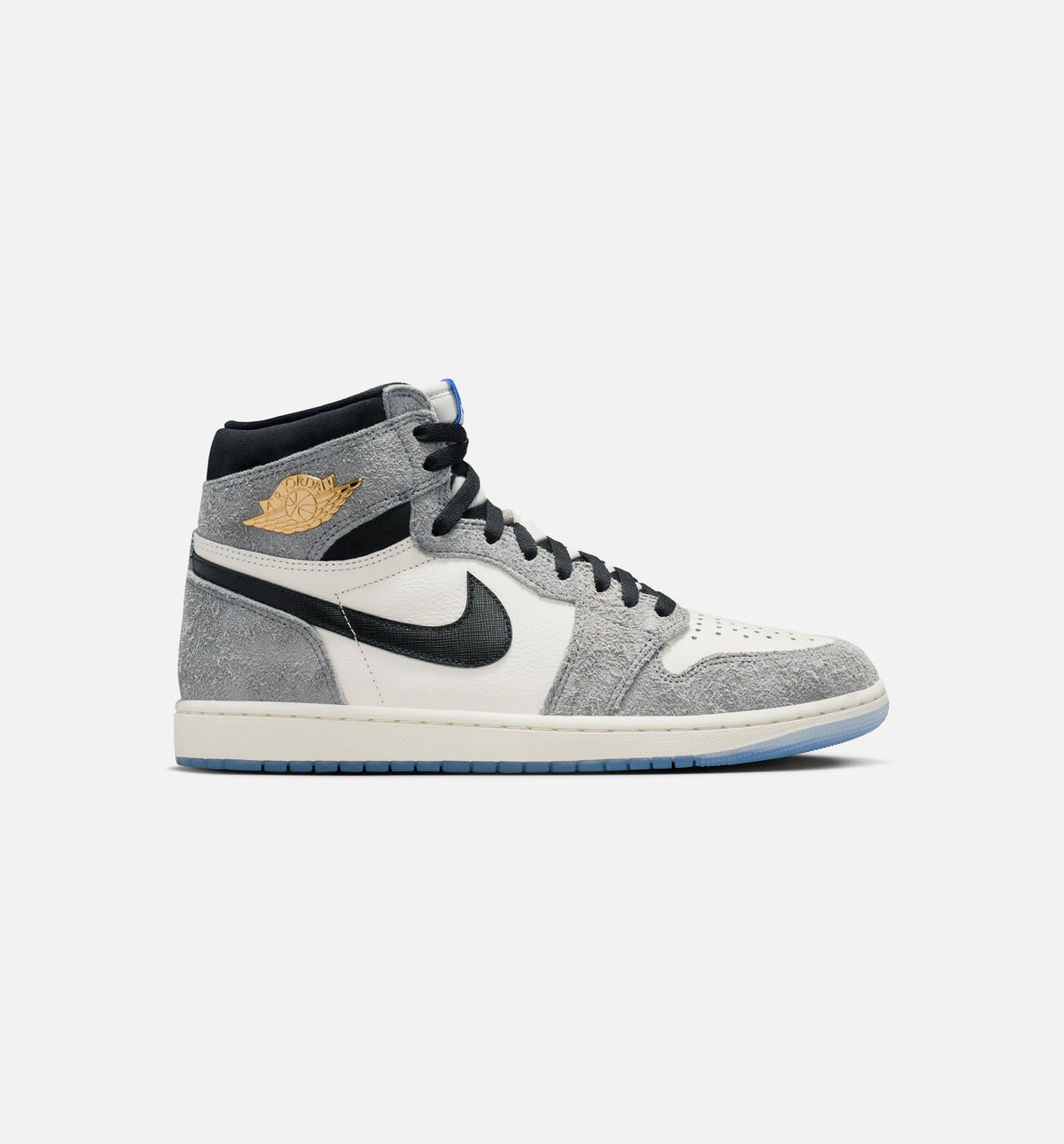 Air Jordan 1 Retro High OG Men's Shoe - Cool Grey/Black/Sail/Game Royal/White
