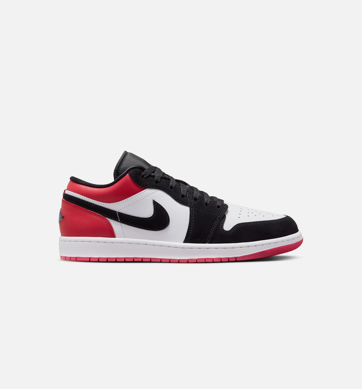 Air Jordan 1 Low SE Men's Shoe - White/Varsity Red/Black