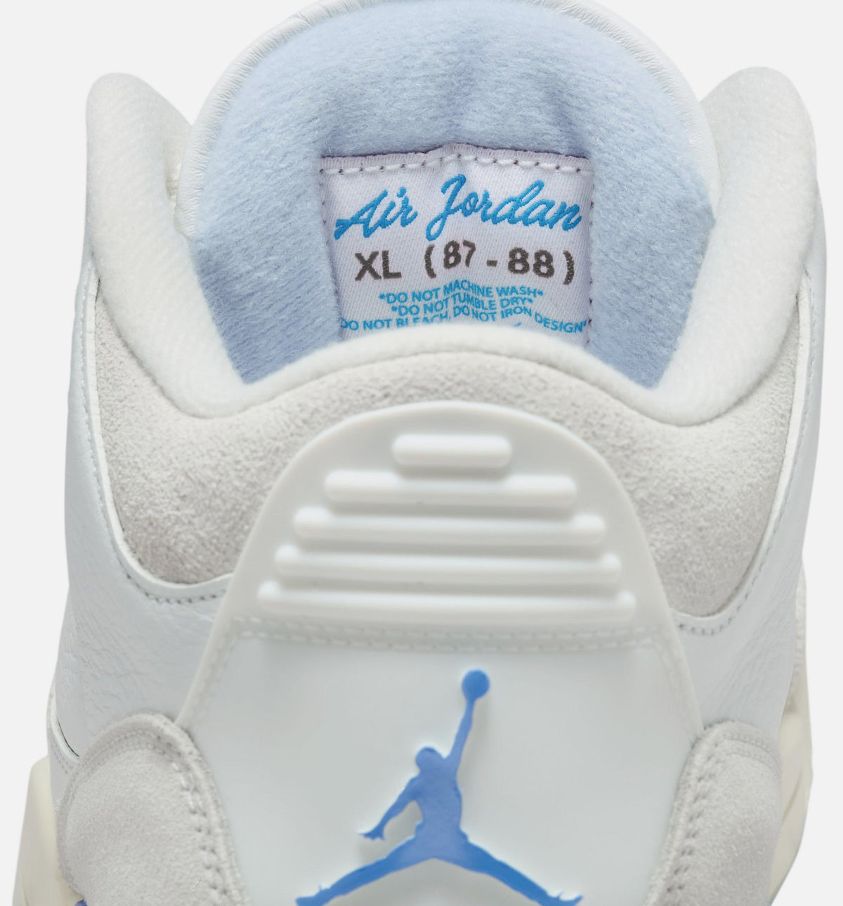 Air Jordan 3 Retro Lucky Shorts Men's Shoe - Summit White/Hydrogen Blue/Legend Blue
