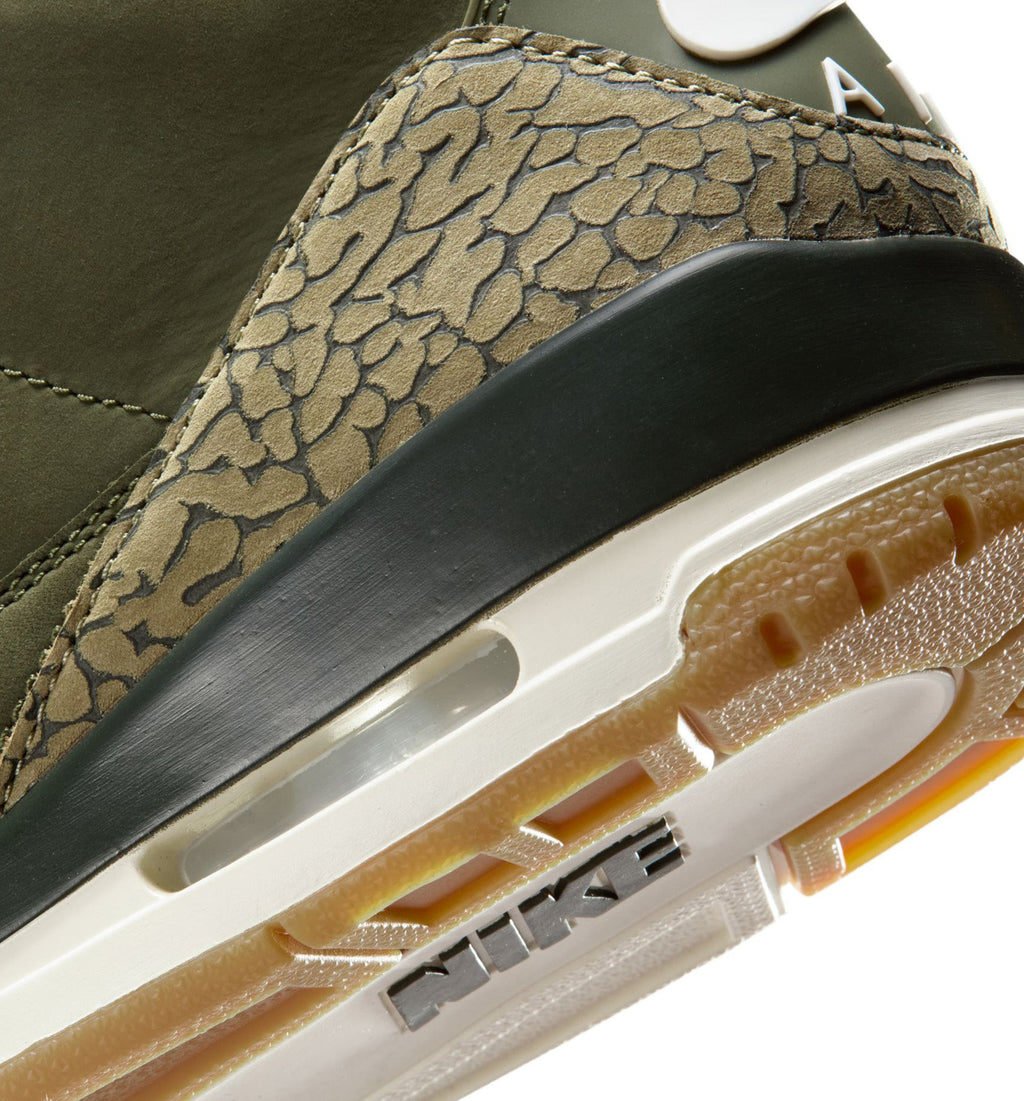 Air Jordan 3 Retro Medium Olive Men's Shoe - Medium Olive/Sequoia/Neutral Olive/Sail/Total Crimson