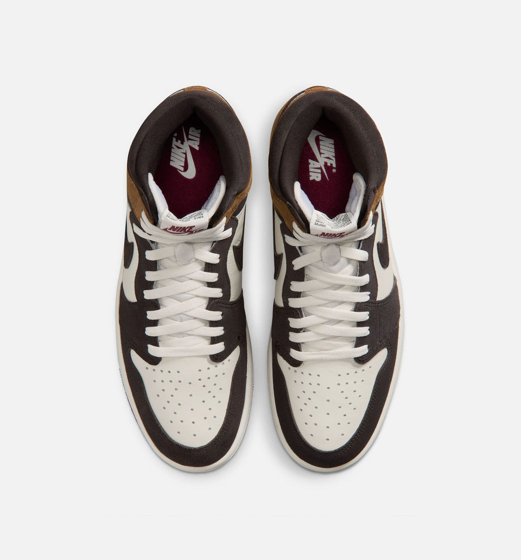 Air Jordan 1 Retro High OG Love Letter Men's Shoe - Shadow Brown/Team Red/Light British Tan