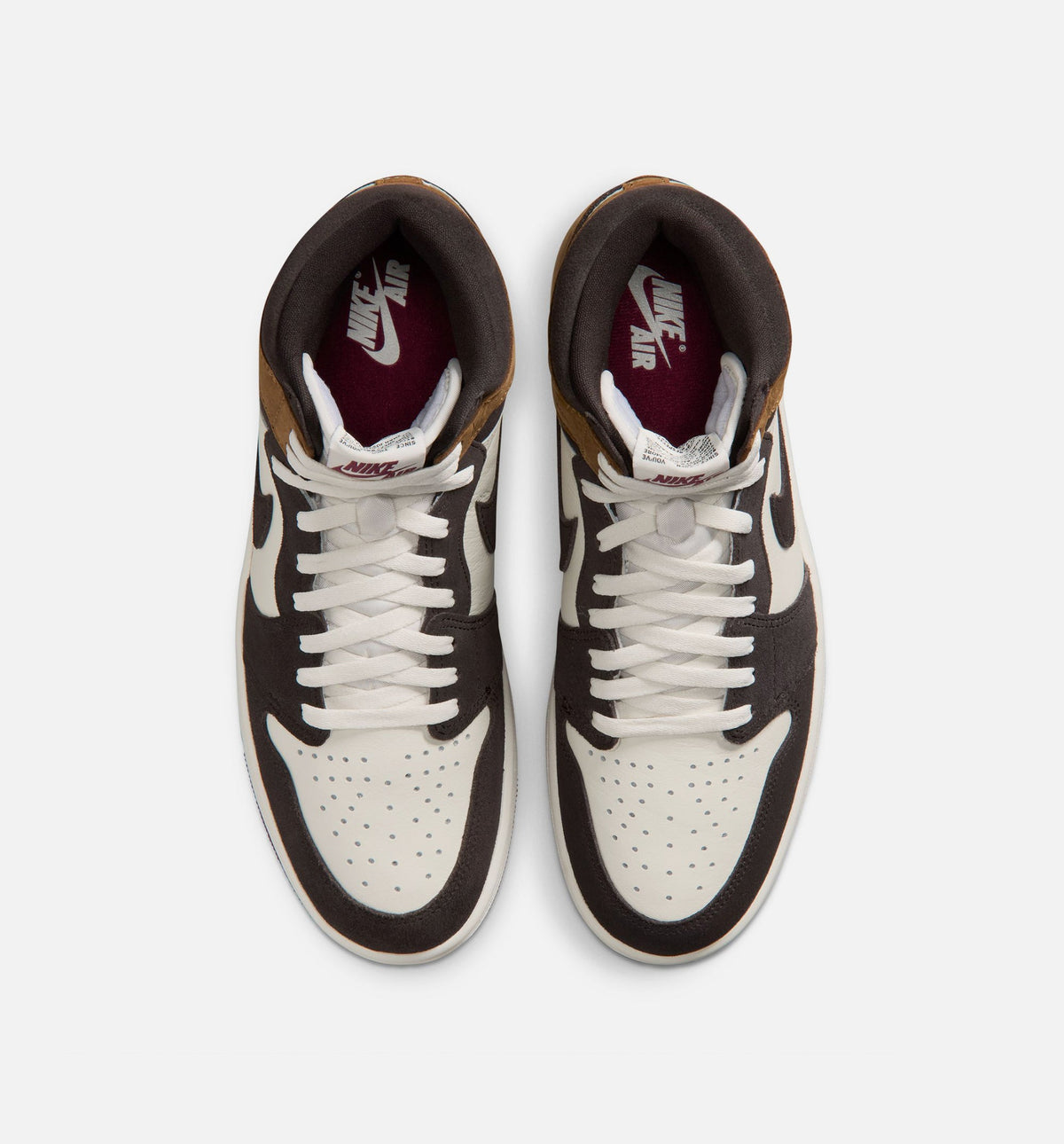 Air Jordan 1 Retro High OG Love Letter Men's Shoe - Shadow Brown/Team Red/Light British Tan