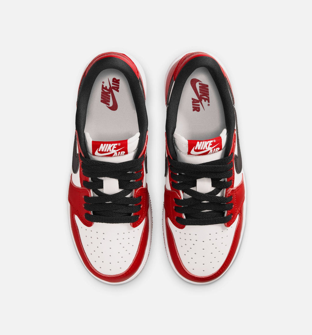 Air Jordan 1 Retro Low OG Chicago Grade School Shoe - Varsity Red/Black/Summit White